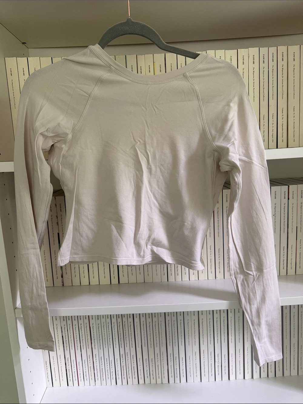 lululemon athletica Long-Sleeve Crew Top in Light Beige